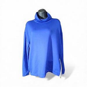Nike Women’s Medium Funnel Neck Pullover – Royal Blue -JC111